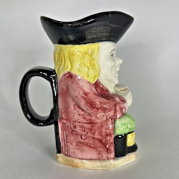 Vintage Toby Mug Pitcher Barware Man Cave Sitting Chair Colonial Paramount - Picture 2 of 6